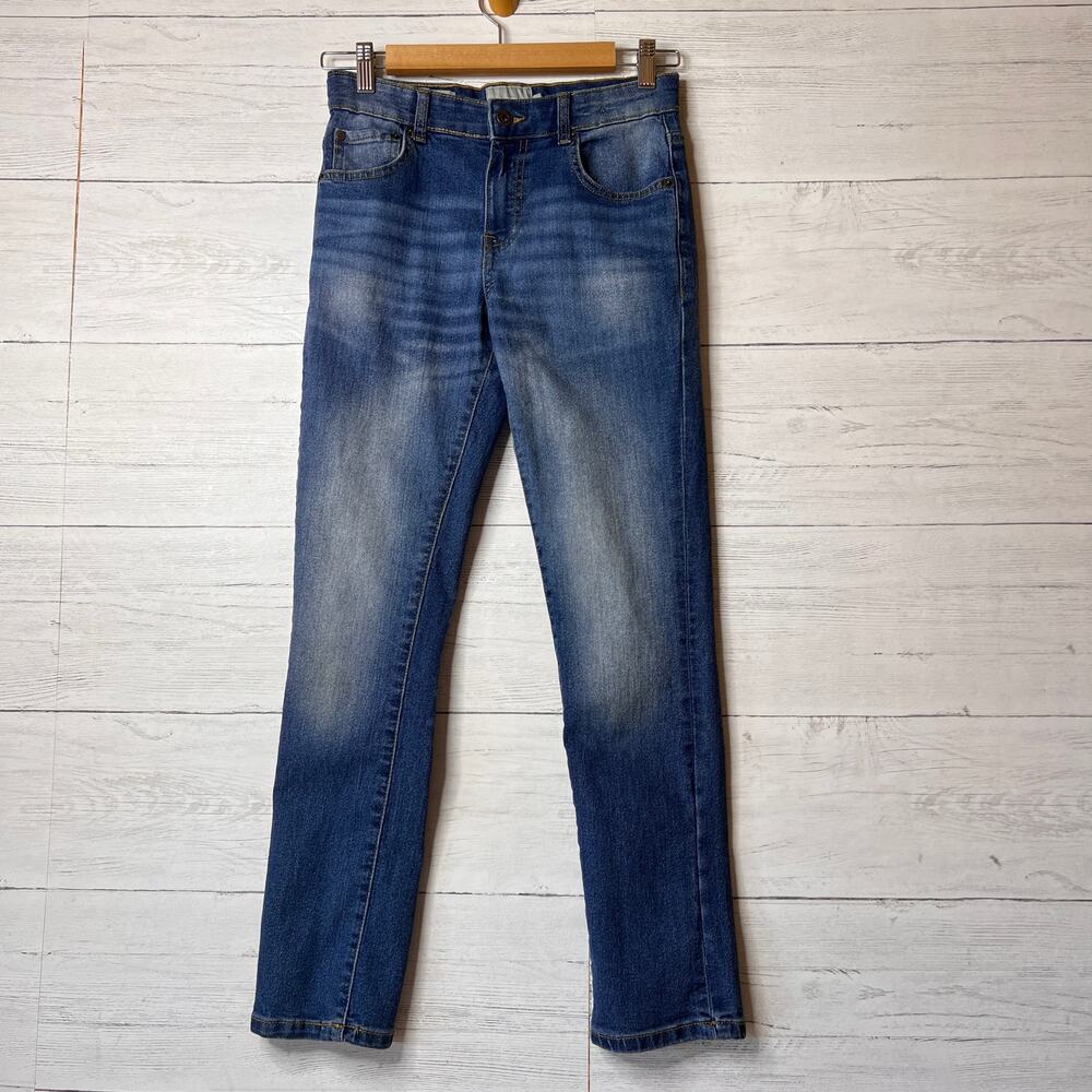 Lucky Brand Jeans Girls Size 12 Blue Authentic Skinny Stretch Cotton Blend